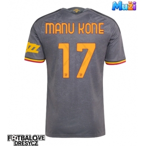 AS Roma Manu Kone #17 Alternativní Dres 2026-27 Krátký Rukáv